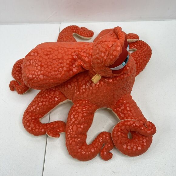 Disney Store Hank Octopus 17" Finding Dory Plush Nemo Stuffed Animal Orange - Picture 6 of 12